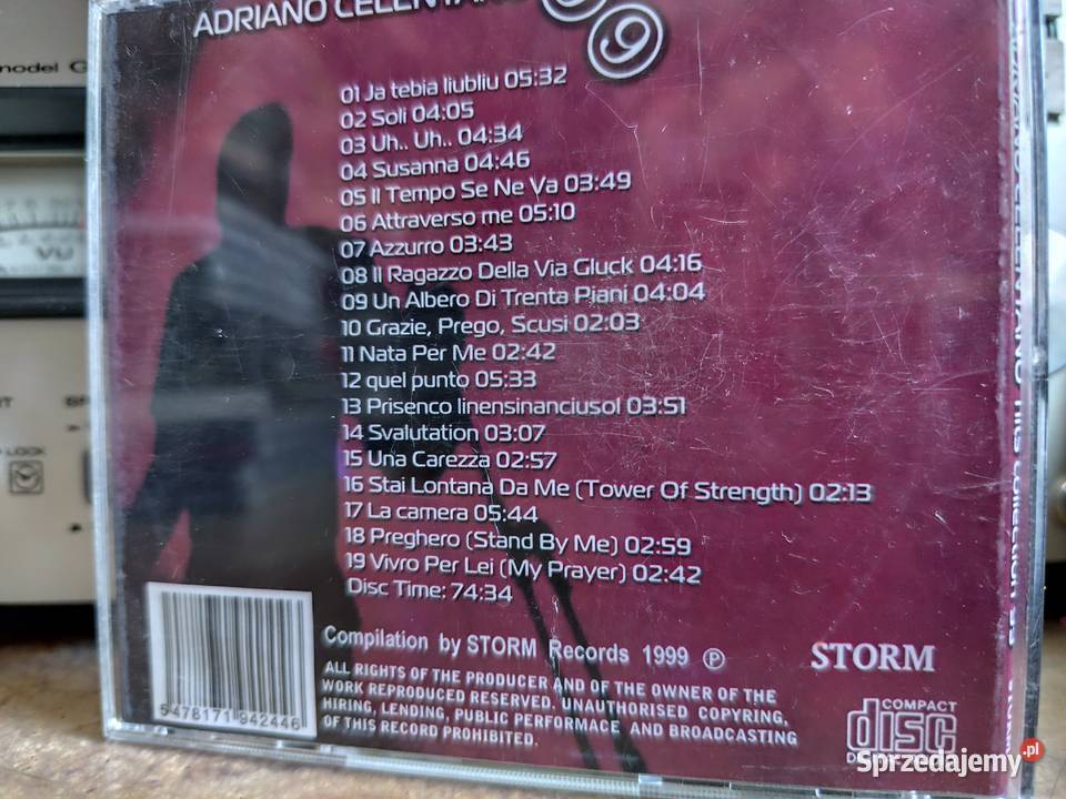CD Adriano Celentano Hits Collection Płyty i kasety zachodniopomorskie Stargard