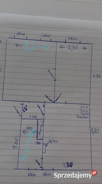 Mieszaknie do remontu na sprzedaz 52 m2 Gorzów Wielkopolski