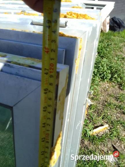 Witryna aluminiowa okno 120 x 180 1200 x 1800 mm Warszawa