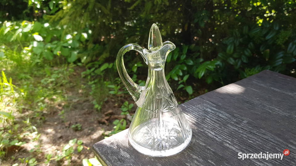 Mały kryształowy dzbanuszek Myszków