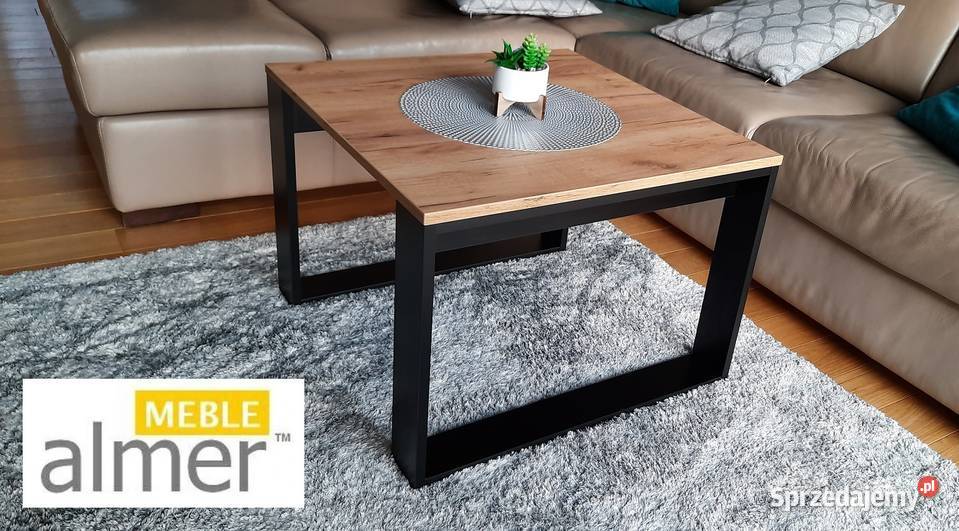 Duży Stolik Kawowy Ława K5 loft retro beton łódzkie Radomsko