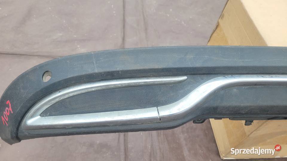 MERCEDES W205 SPOILER DOKŁADKA ZDERZAKA TYŁ śląskie Ruda Śląska
