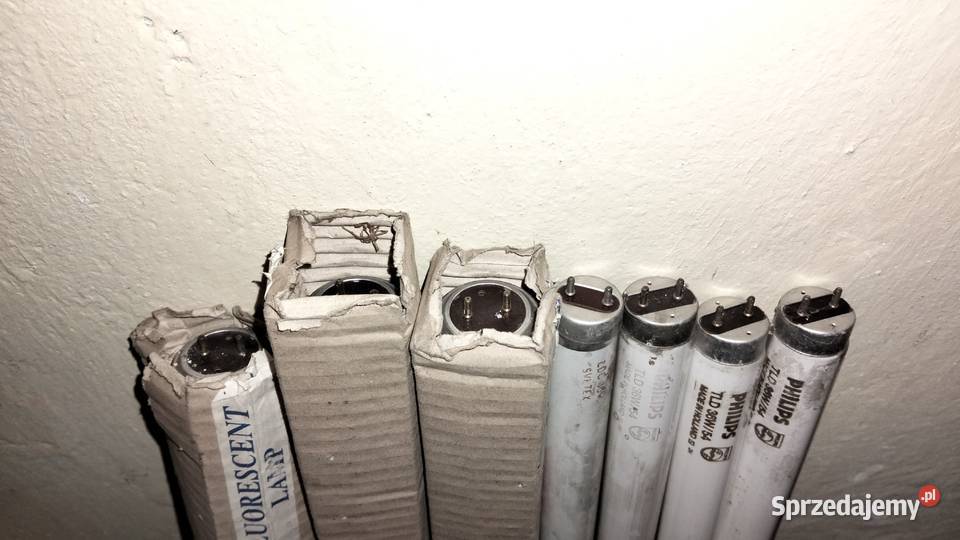 Świetlówki jarzeniówki stare PRL Żarówki i świetlówki Warszawa