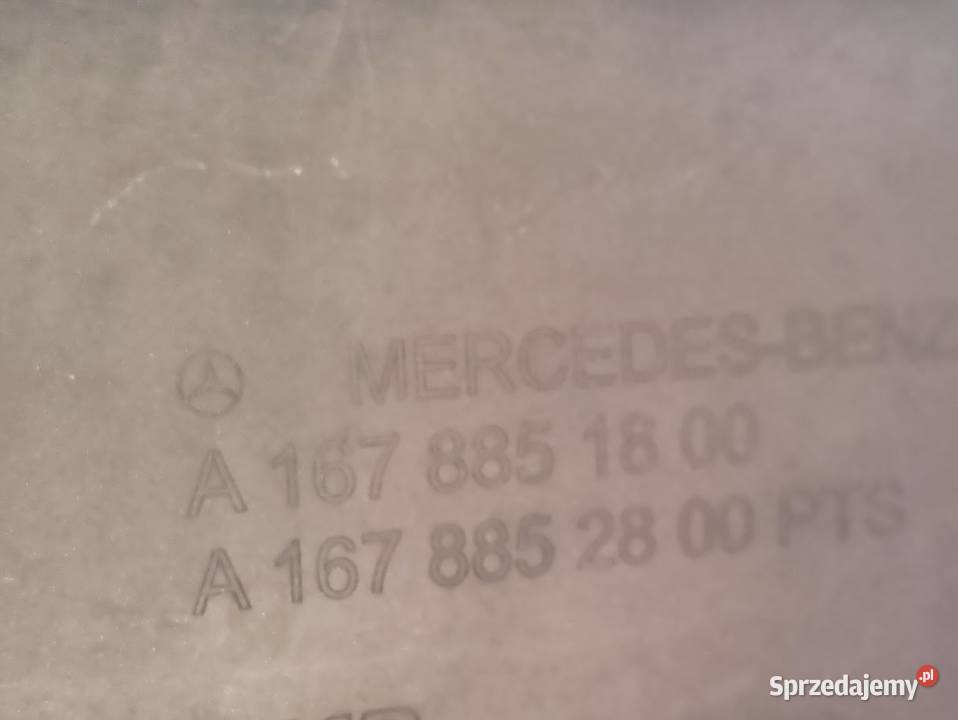 Zderzak Przedni Przód Mercedes GLE W167 Pleszew