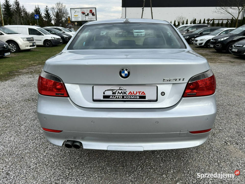 BMW 520 Super stan zarejestrowany w Polsce E60 czujnik parkowania Nowe Iganie sprzedam