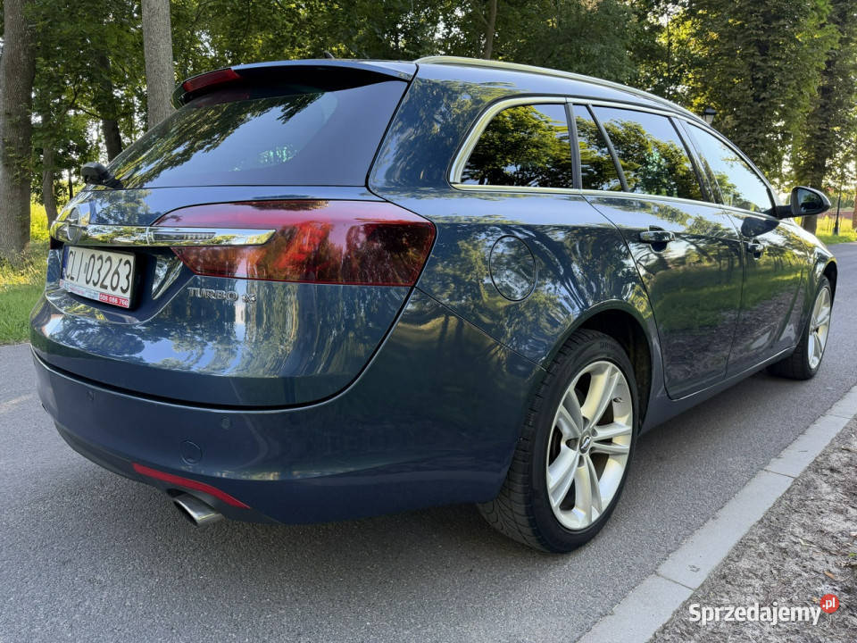 Opel Insignia COSMO 20 TURBO 250 4x4 Navi Alu18 nieuszkodzony Józefkowo