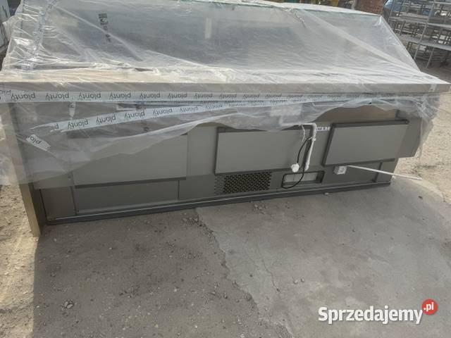 Ciąg chłodniczy w kształcie L 65 m agregaty Głogówko