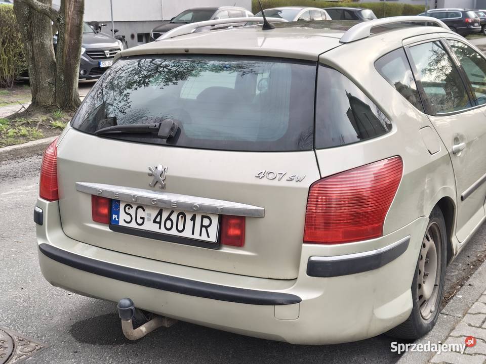 Peugeot 407 sw LPG centralny zamek śląskie Gliwice