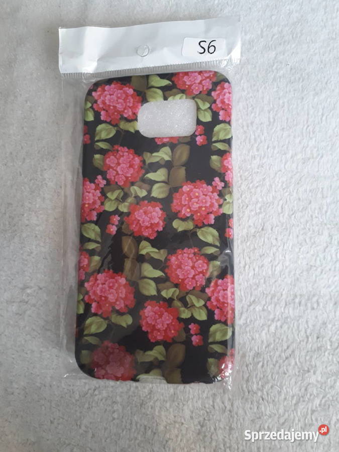 Etui w kwiatki Samsung Galaxy S6