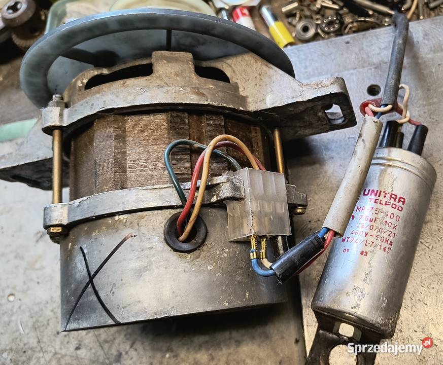 Silnik elektryczny pralki frania uszkodzony śląskie Bielsko-Biała sprzedam