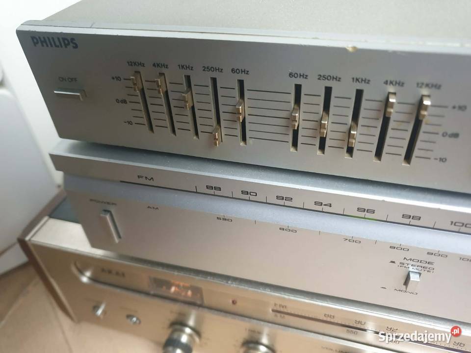 Philips korektor graficzny duża wieża