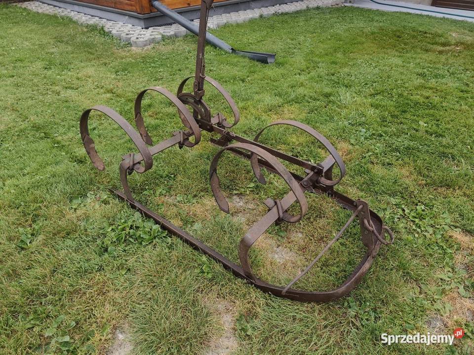 Zabytkowa sprężynówka konna kultywator sprężyna Pozostałe Przeworsk