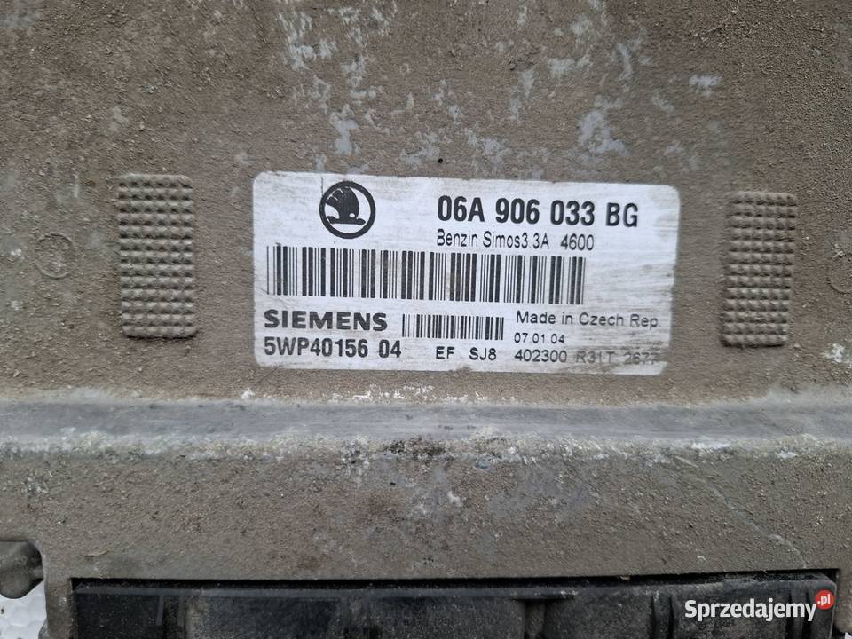 Komputer Sterownik Silnika Skoda Octavia 1 osobowe Wisznice