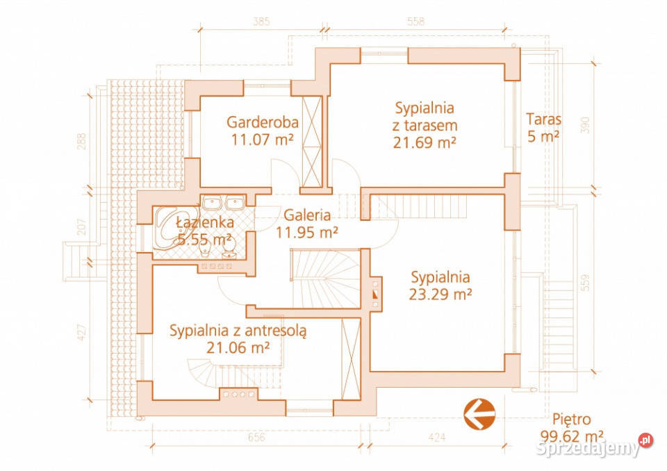 Rezydencja z ogrodem Mazowieckim Parku Warszawa