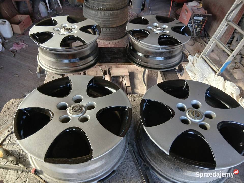 elgi aluminiowe 16 Nissan 5x1143 Stan idealny Częstochowa