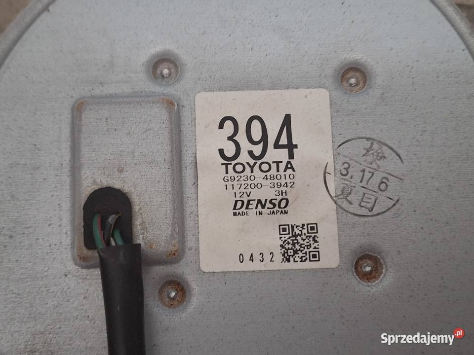 Lexus RX 400h wentylator baterii G923048010 Pozostałe sprzedam