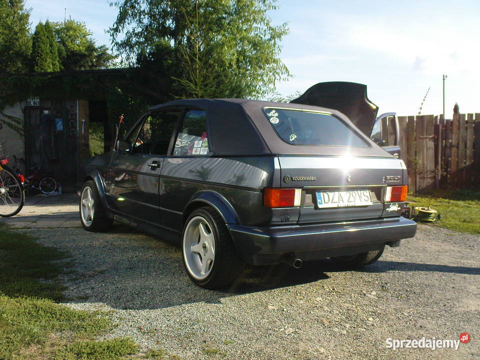 Volkswagen Golf MK I KARMANN Cabriolet 1989r 1.8 Benzyna