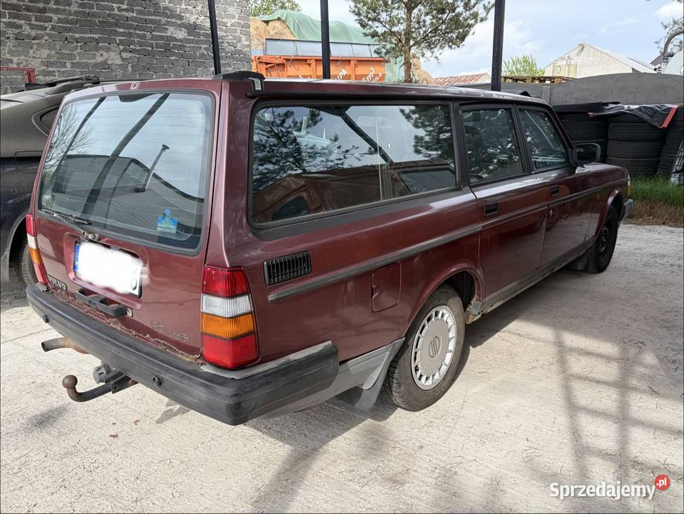 VOLVO 240 POLAR KLIMA SKÓRA światła przeciwmgielne Przywory