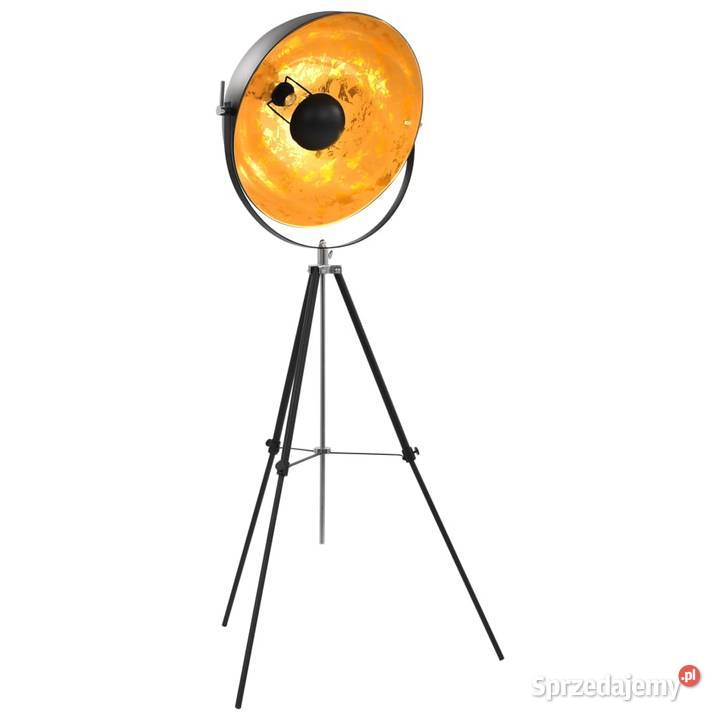 vidaXL Lampa stojąca E27 czarnozłota 51 Warszawa