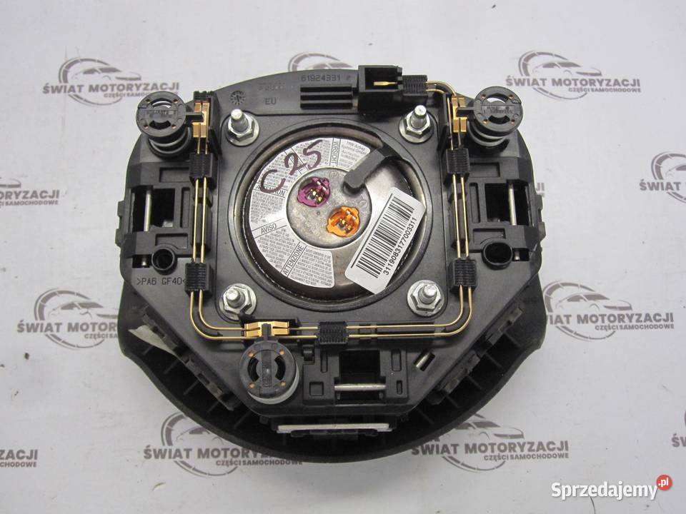 FIAT 500 09r AIRBAG poduszka kierowcy 735452889