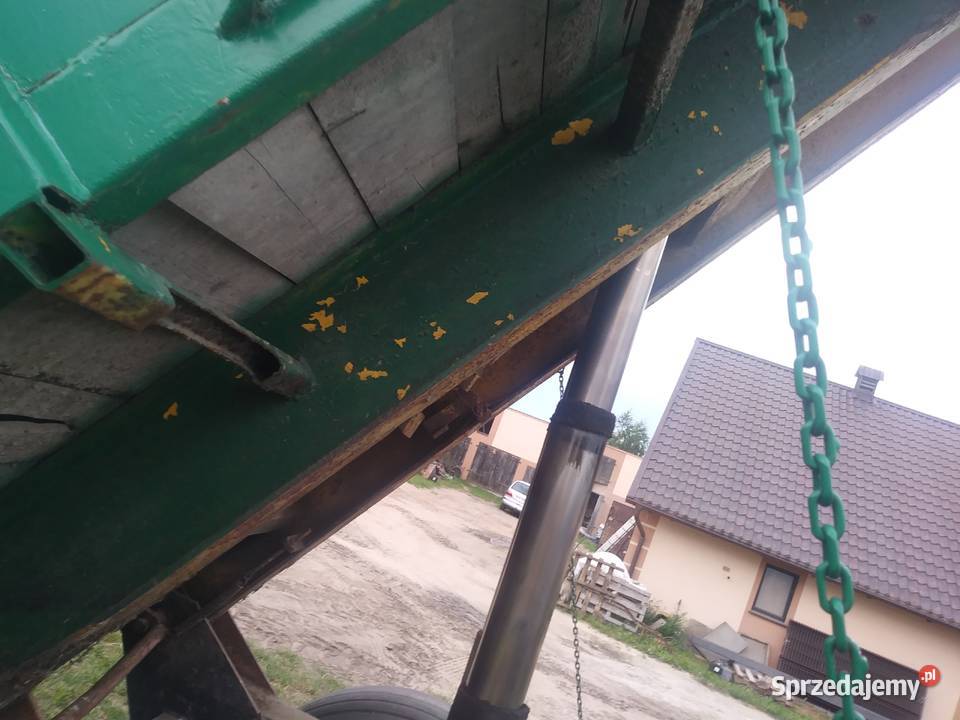 Przyczepa 3 strony wywrot 12 ton tandem Rolnictwo Pamiętowo