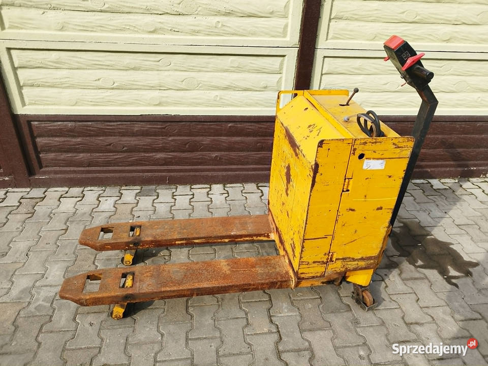Wózek paletowy elektryczny 24v wielkopolskie Strzyżew sprzedam