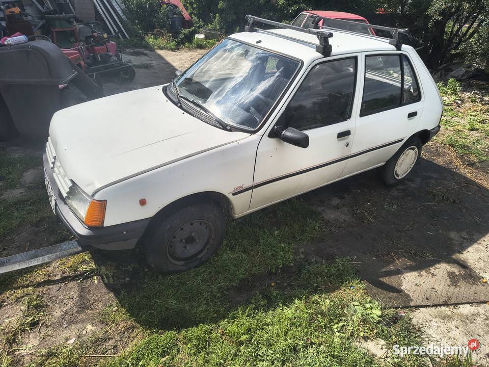 Peugeot 205 uszkodzony 205 lubuskie Gorzów Wielkopolski