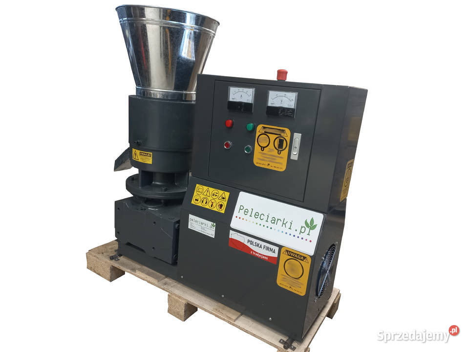 Pelleciarka 15 kW ruchome rolki uniwersalna Częstochowa