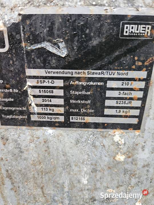 Paleta magazynowa transportowa z wanną śląskie Pszczyna