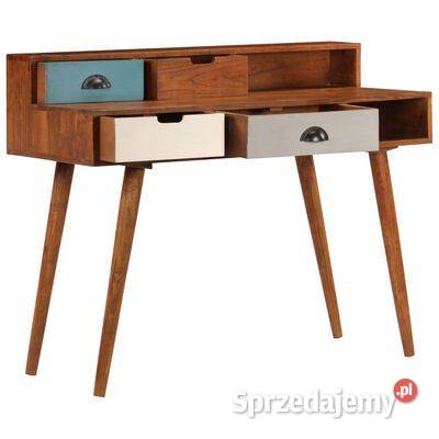 vidaXL Biurko 110x50x90 lite drewno Biurka