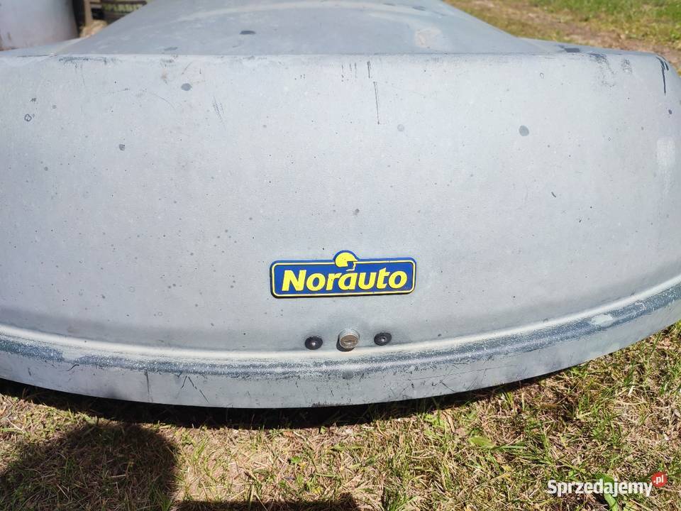 Włoski bagażnik box dachowy firmy Norauto Kraśnik