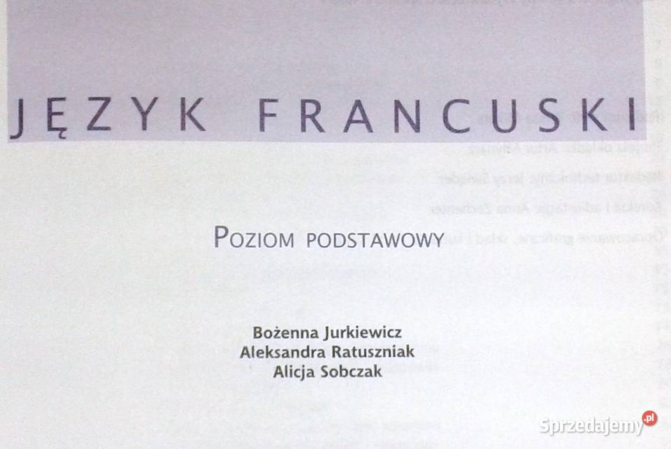 Język francuski Matura 2005 B Jurkiewicz A Kultura i Rozrywka lubelskie Chełm