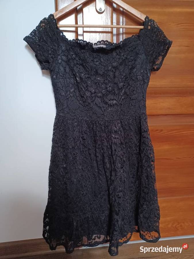 Sukienka czarna koronkowa Orsay rozmiar L Moda i Styl