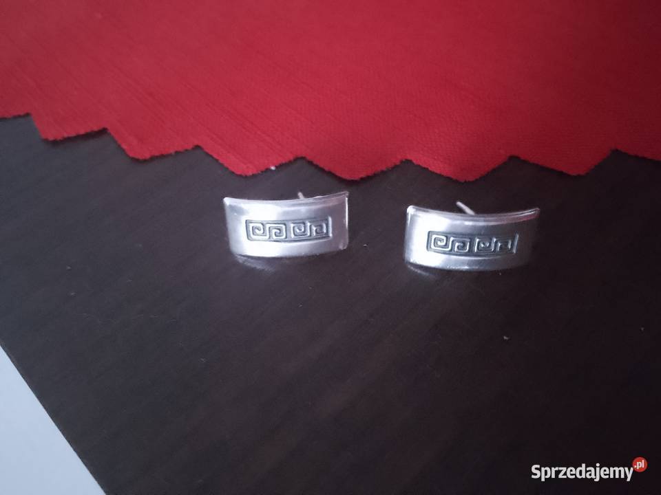 Nowe kolczyki srebrne Chrzanów sprzedam