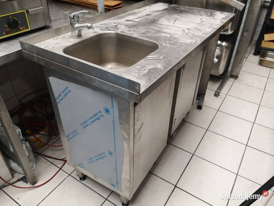 zlew basen stoły nierdzewne gastronomiczne