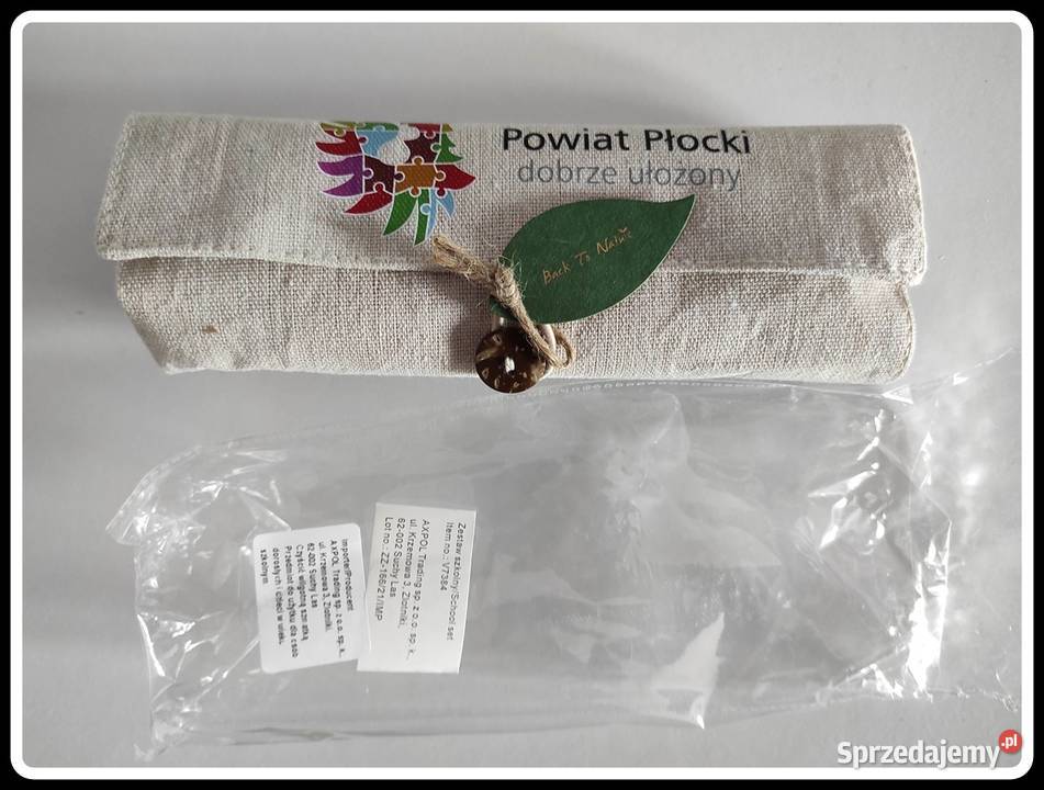 Powiat Płocki NOWY zestaw kredek w rolowanym