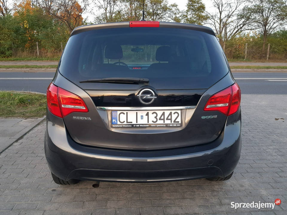 Opel Meriva 14 Turbo Klima Zarejestrowany isofix Opel Włocławek