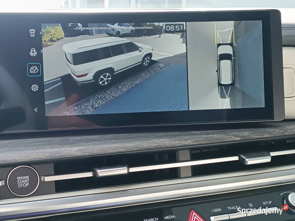 Hyundai Santa Fe Platinum Sun Tech 215 hybryda system Start-Stop Motoryzacja Szczecin