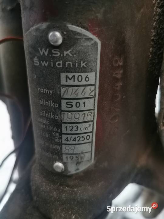 Wsk 1958r wfm Transport podkarpackie Mielec