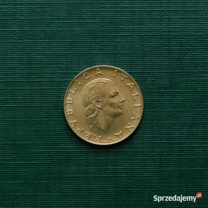 WŁOCHY 200 lirów 1992r Wystawa filatelistyczna w Gliwice