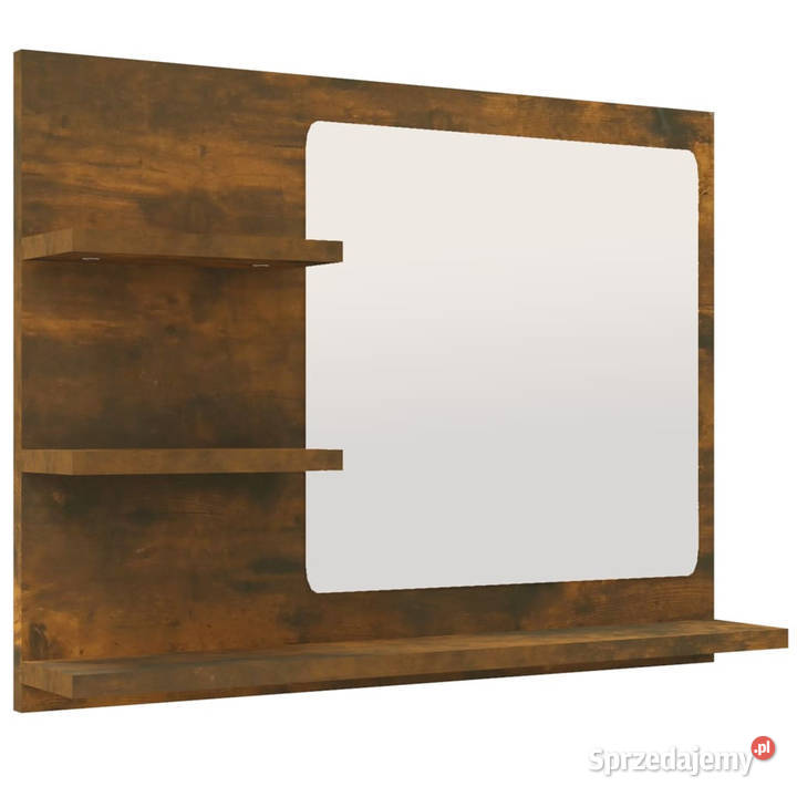 Lustro łazienkowe przydymiony dąb 60x105x45 Warszawa