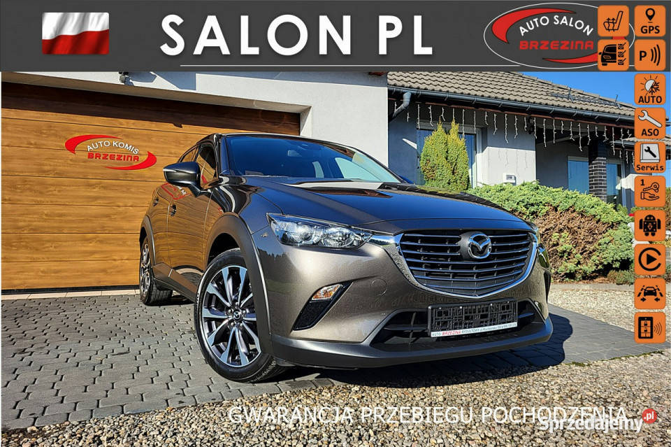 Mazda CX-3 serwis ASO, hak, nawigacja