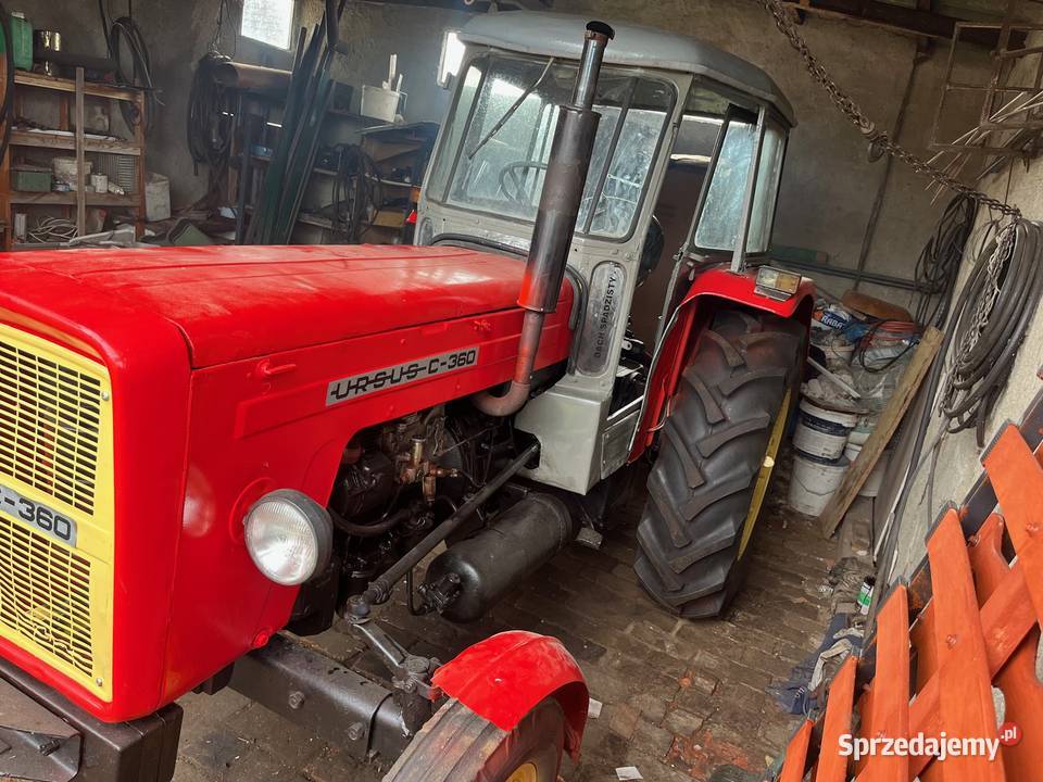 Ursus c360 1987 nowe opony remoncie dolnośląskie Oleśnica