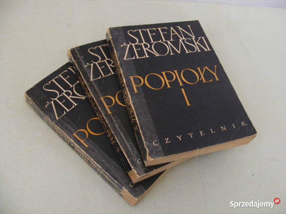Popioły tom 1 3 Żeromski dolnośląskie Oborniki Śląskie