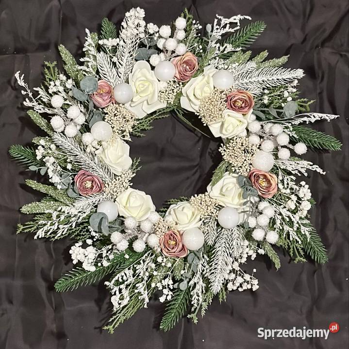 Wianek Bożonarodzeniowy Premium delikatny uroczy Przysucha