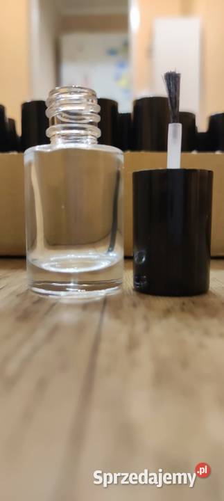 Butelka szklana z pędzelkiem lakierówka 5ml Czarnków