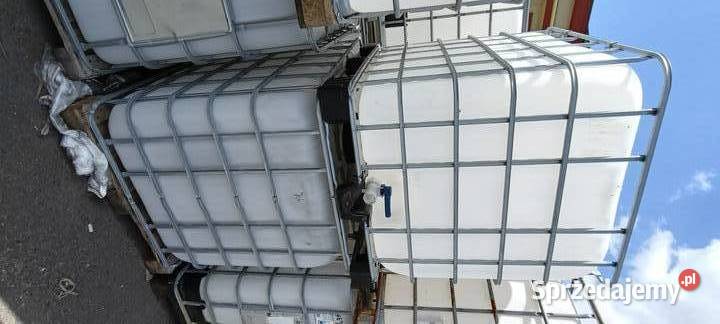 paletopojemniki 1000l IBC kontrnery mousery Zbiorniki na deszczówkę Sieradz
