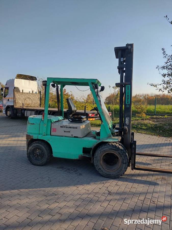Wózek widłowy Mitsubishi diesel 5 ton udźwigu kujawsko-pomorskie Sośno