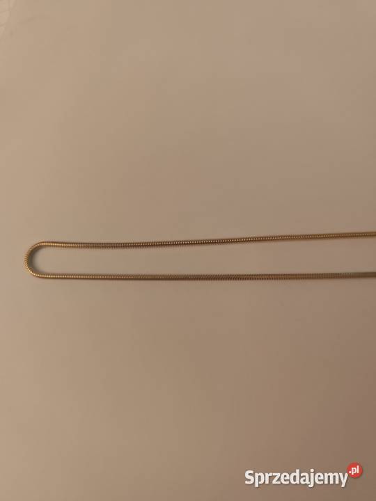 Łańcuszek złoty splot Żmijka złoto świętokrzyskie sprzedam