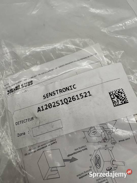 Senstronic A1202S1Q261521 Czujnik indukcyjny Pozostałe sprzedam
